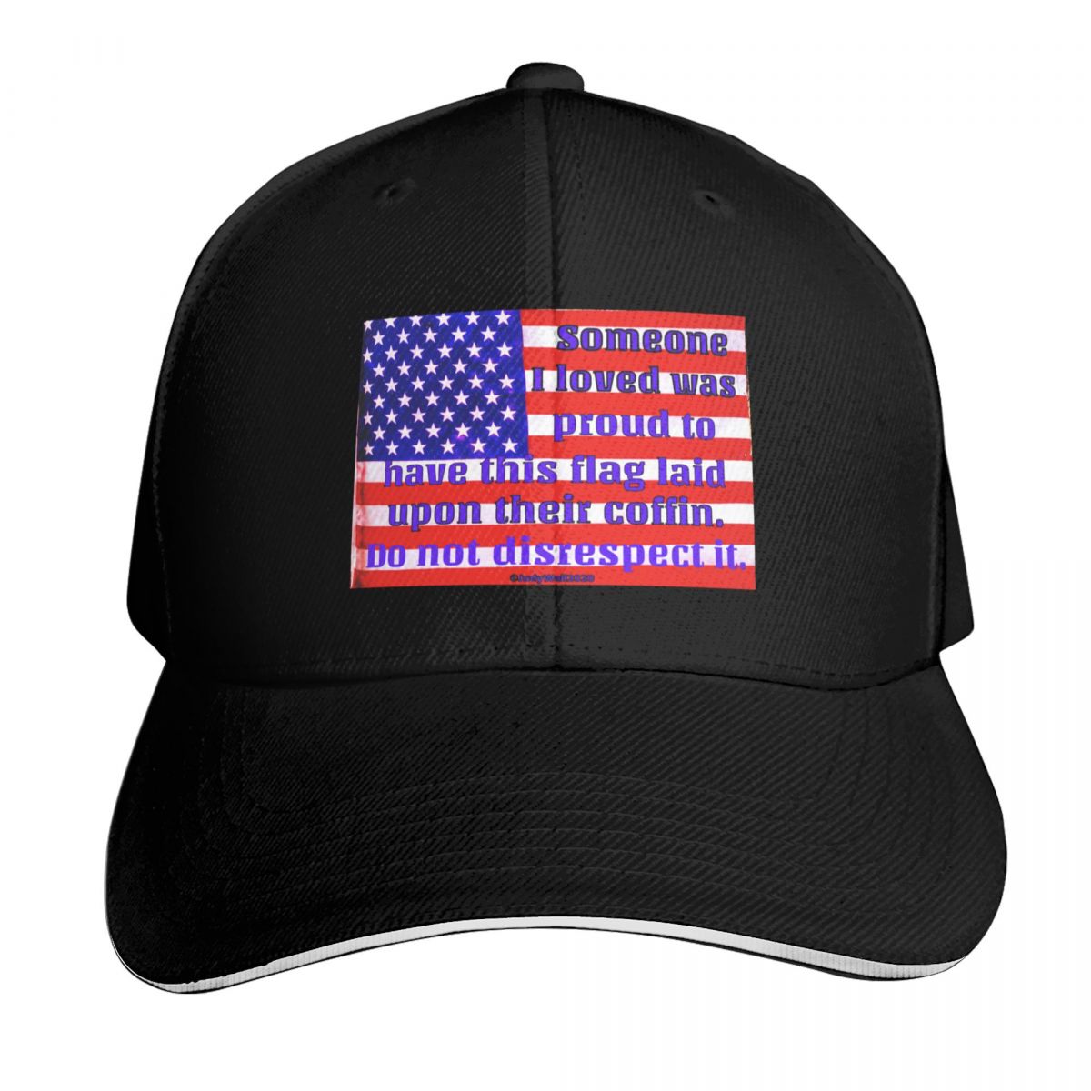 Luxury Bags Usa - Memorial to Loved One USA Flag