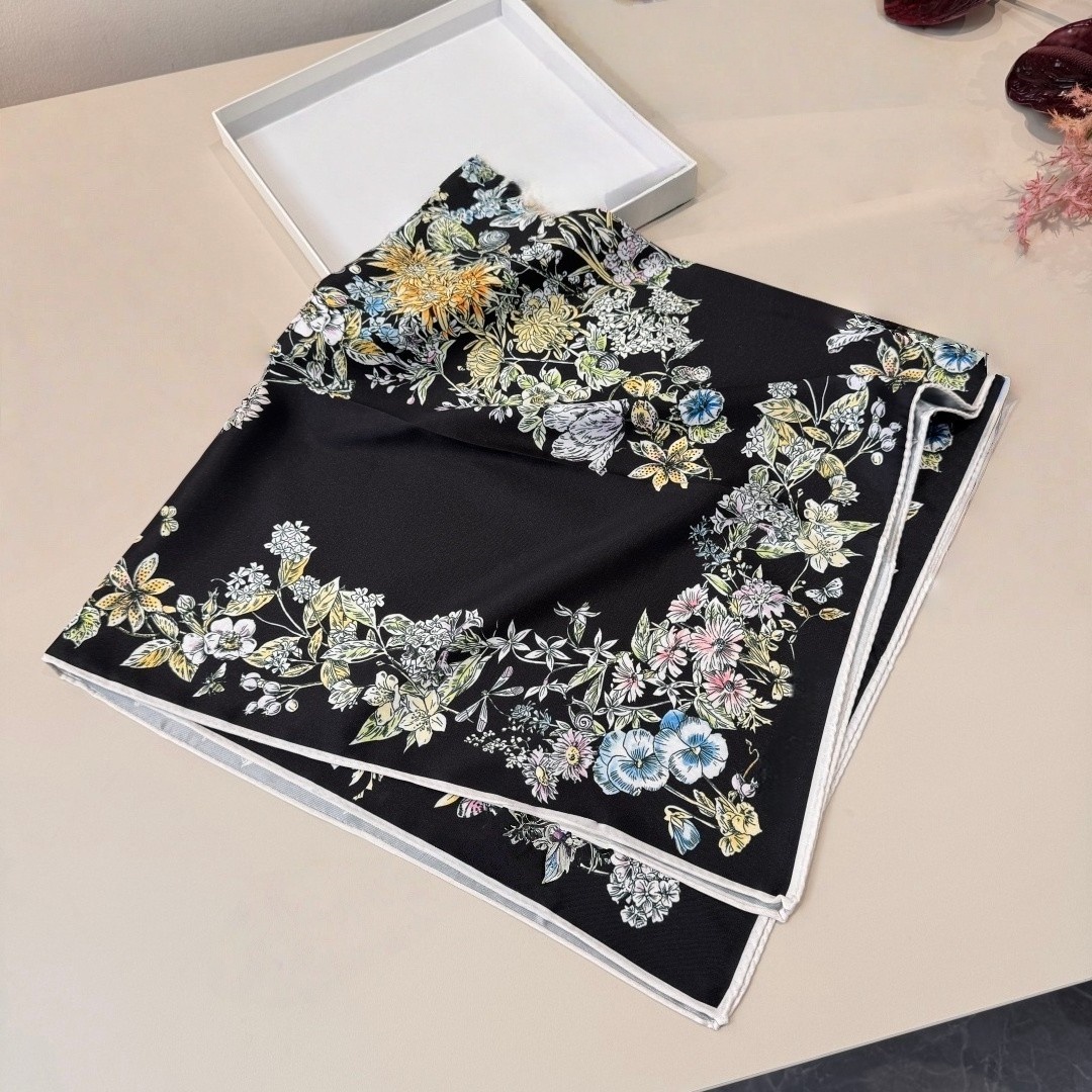 Luxury Bags Brand - Luxury Designer Silk Scarf Women's Headscarf/shawl