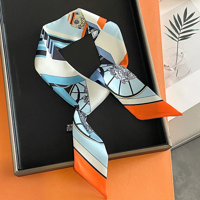 Luxury Bags Brand - Luxury Brand Printed Bag Strap Scarf