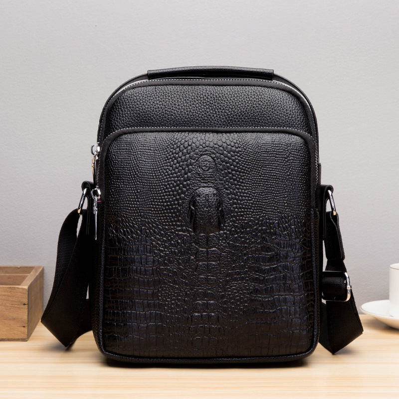 Luxury Bags Coach - Luxury Brand Alligator Men Shoulder Bag