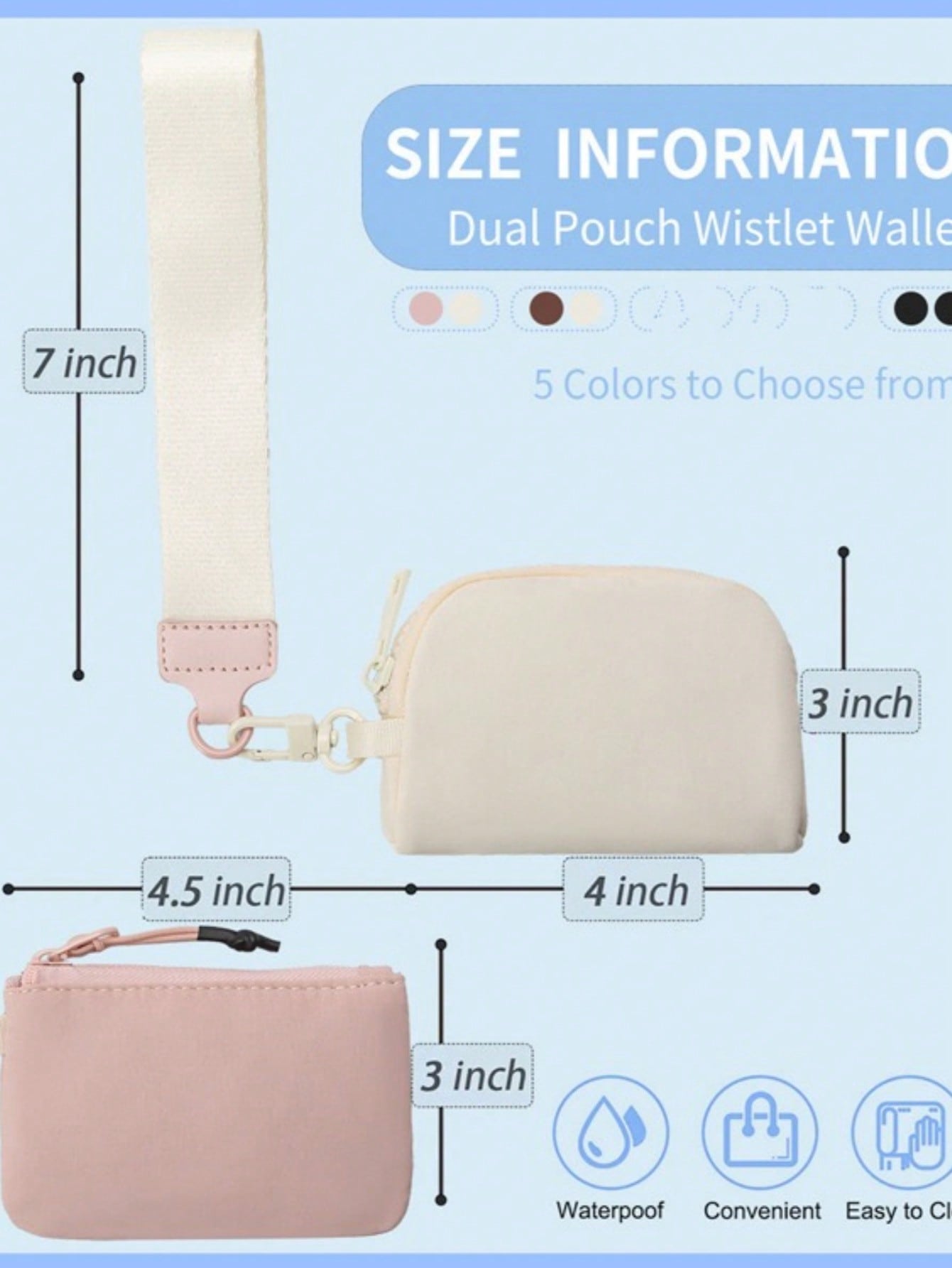 LuLu Style Women Simple Wallet - Accordion Wallet Zip のレビューと価格