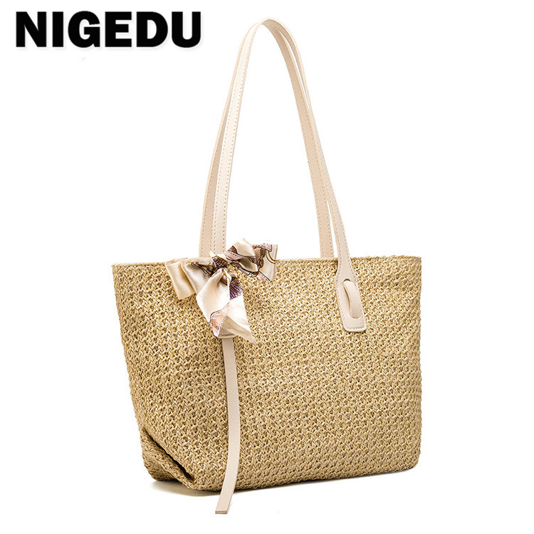 Straw weaving women handbag La - Luxury Bags Big のレビューと価格