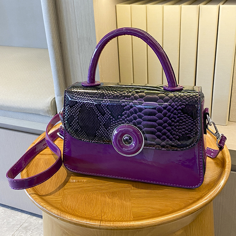 Mini Small Square Bag Luxury P - Top Handle Patent Bag のレビューと価格
