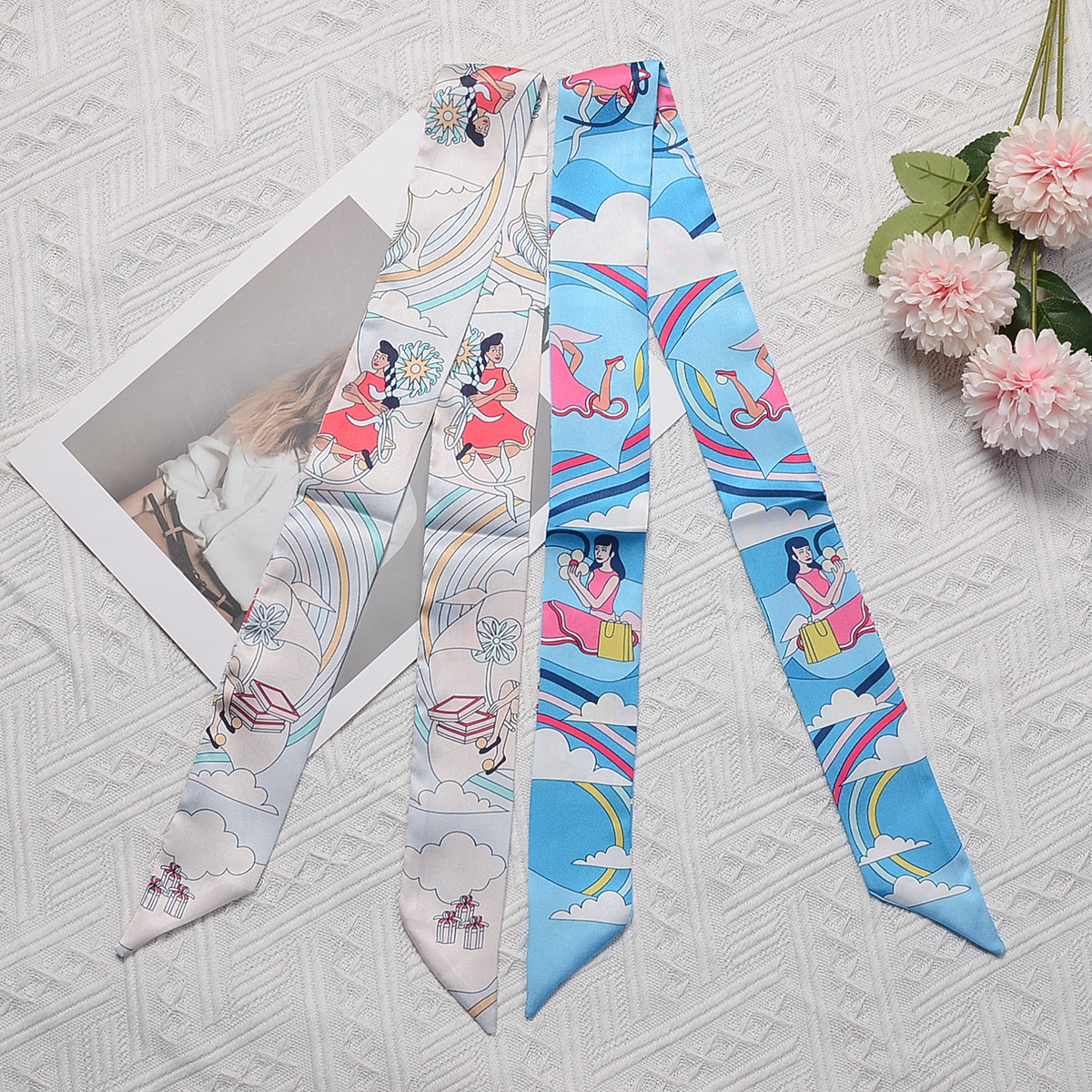 Women Hair Scarf 2024 New Bran - Luxury Bags Brand のレビューと価格