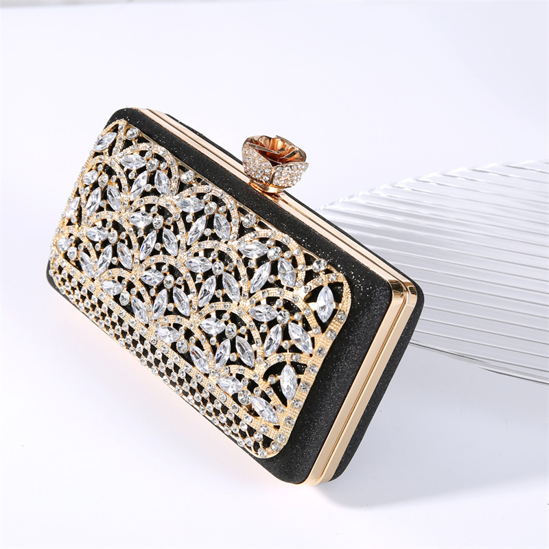 Luxury Diamond Metal Frame Eve - Luxury Bags In Dubai のレビューと価格