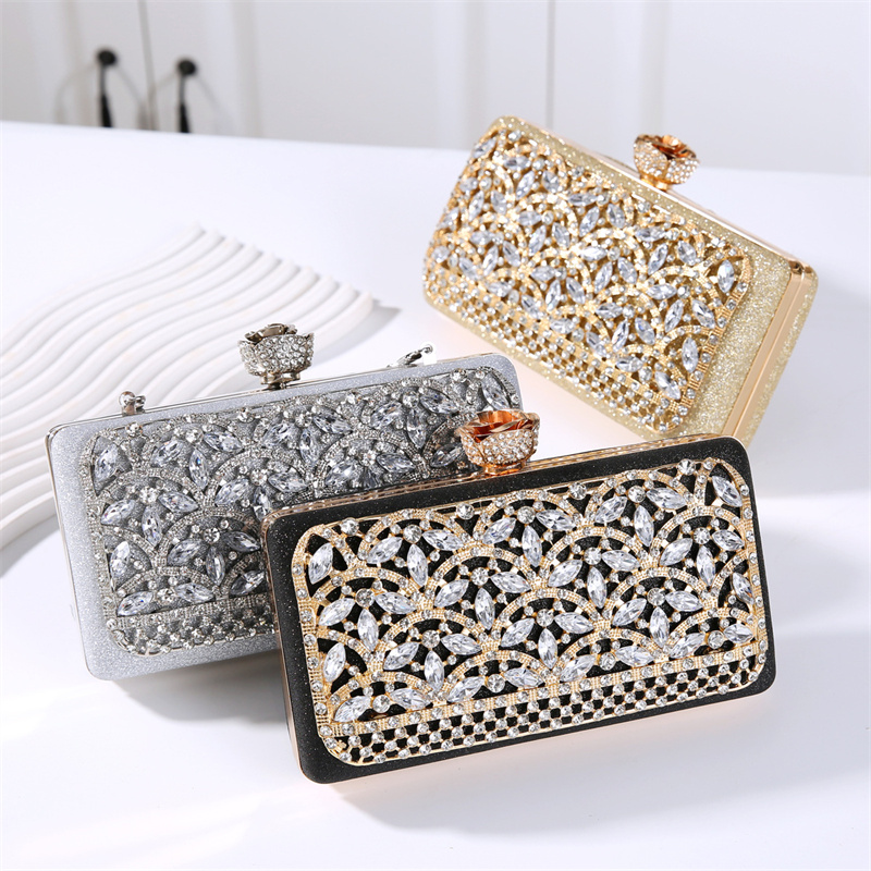 Luxury Diamond Metal Frame Eve - Luxury Bags In Dubai のレビューと価格