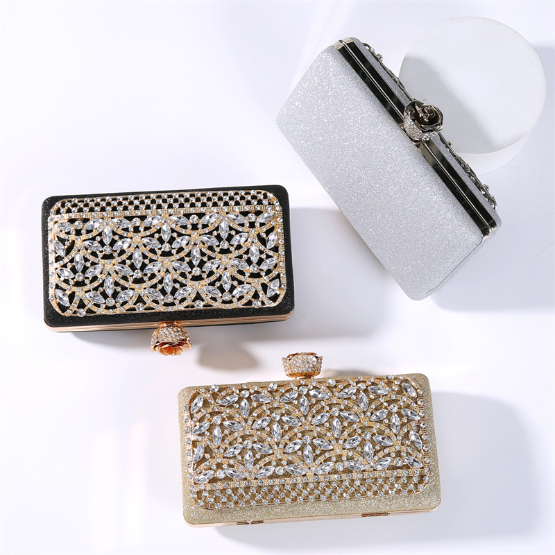 Luxury Diamond Metal Frame Eve - Luxury Bags In Dubai のレビューと価格