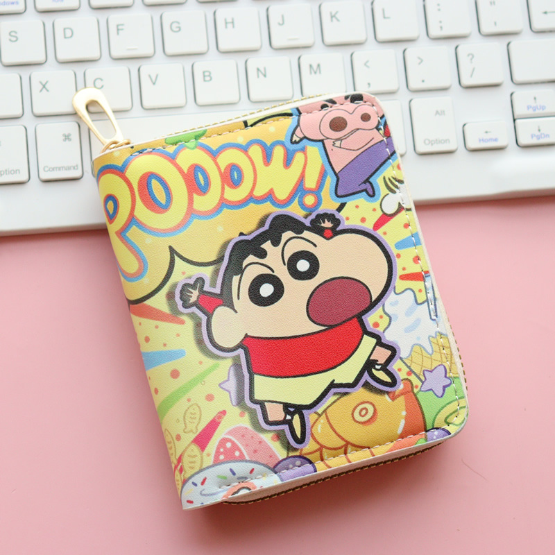 2025 New Crayon Shin-chan Cute - Accordion Wallet Zip のレビューと価格