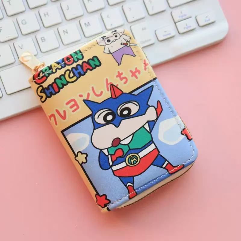 2025 New Crayon Shin-chan Cute - Accordion Wallet Zip のレビューと価格