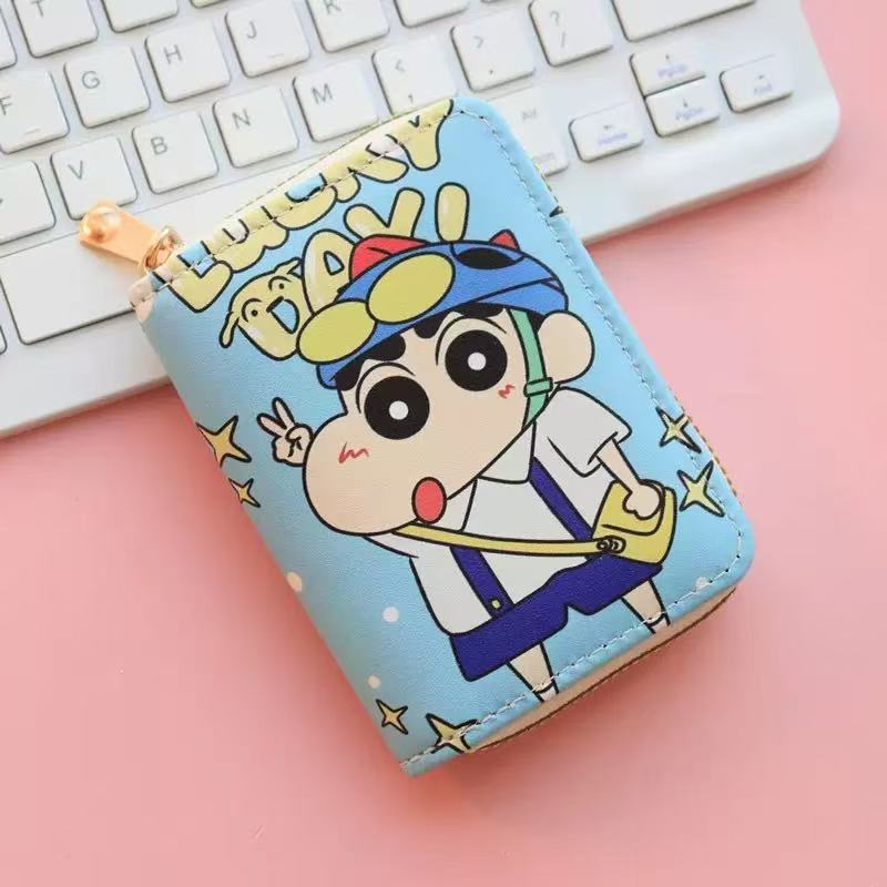 2025 New Crayon Shin-chan Cute - Accordion Wallet Zip のレビューと価格