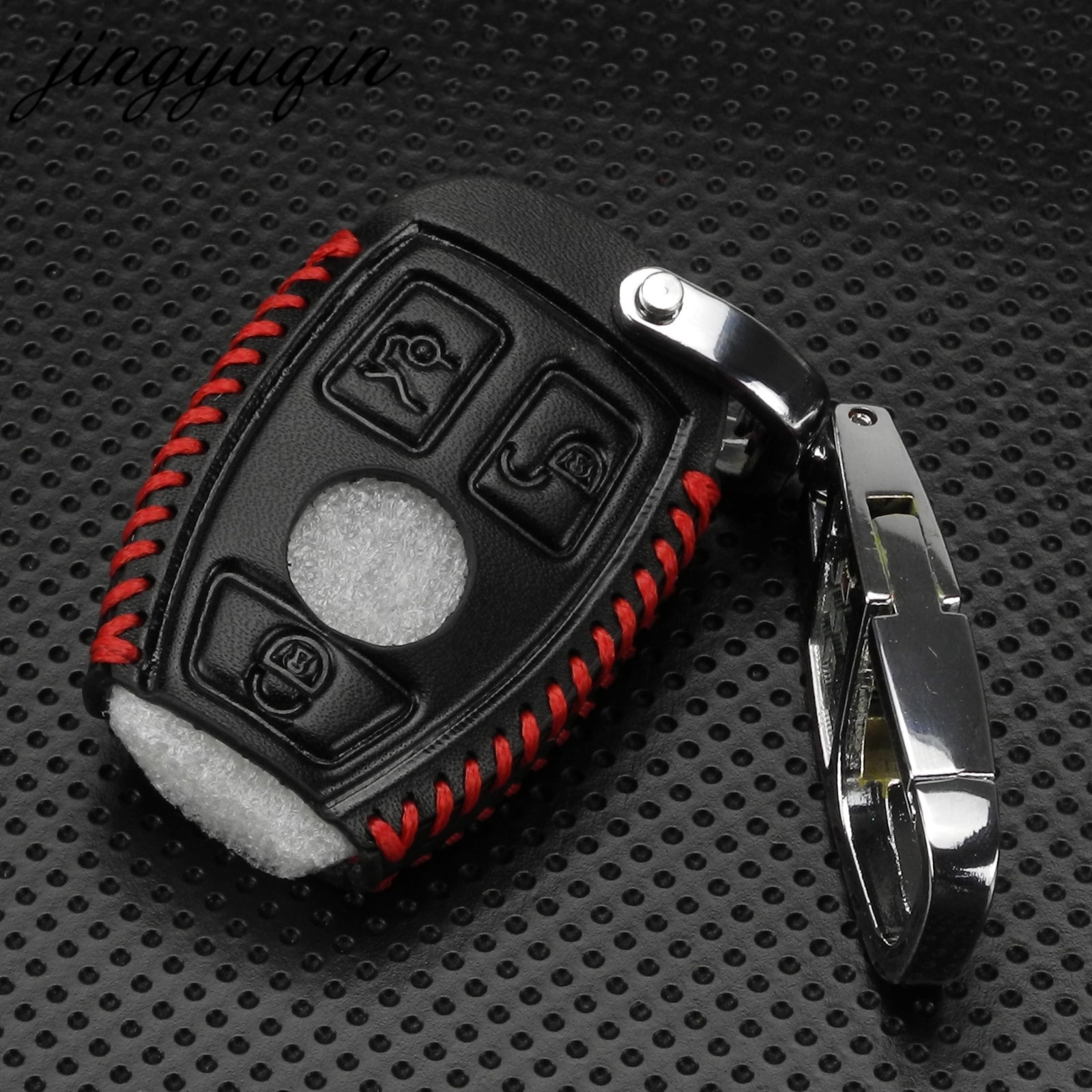 jingyuqin Leather Car Key Bag  - Key Holder Leather Pouch のレビューと価格