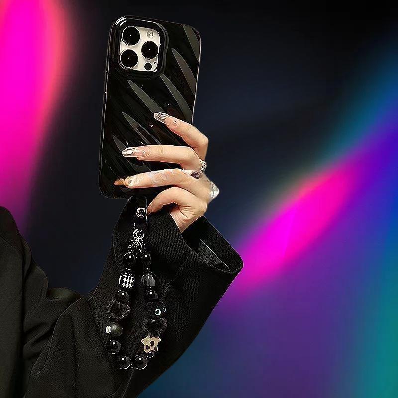 Luxury Black Fluffy Cat Phone  - Luxury Bags For Women のレビューと価格