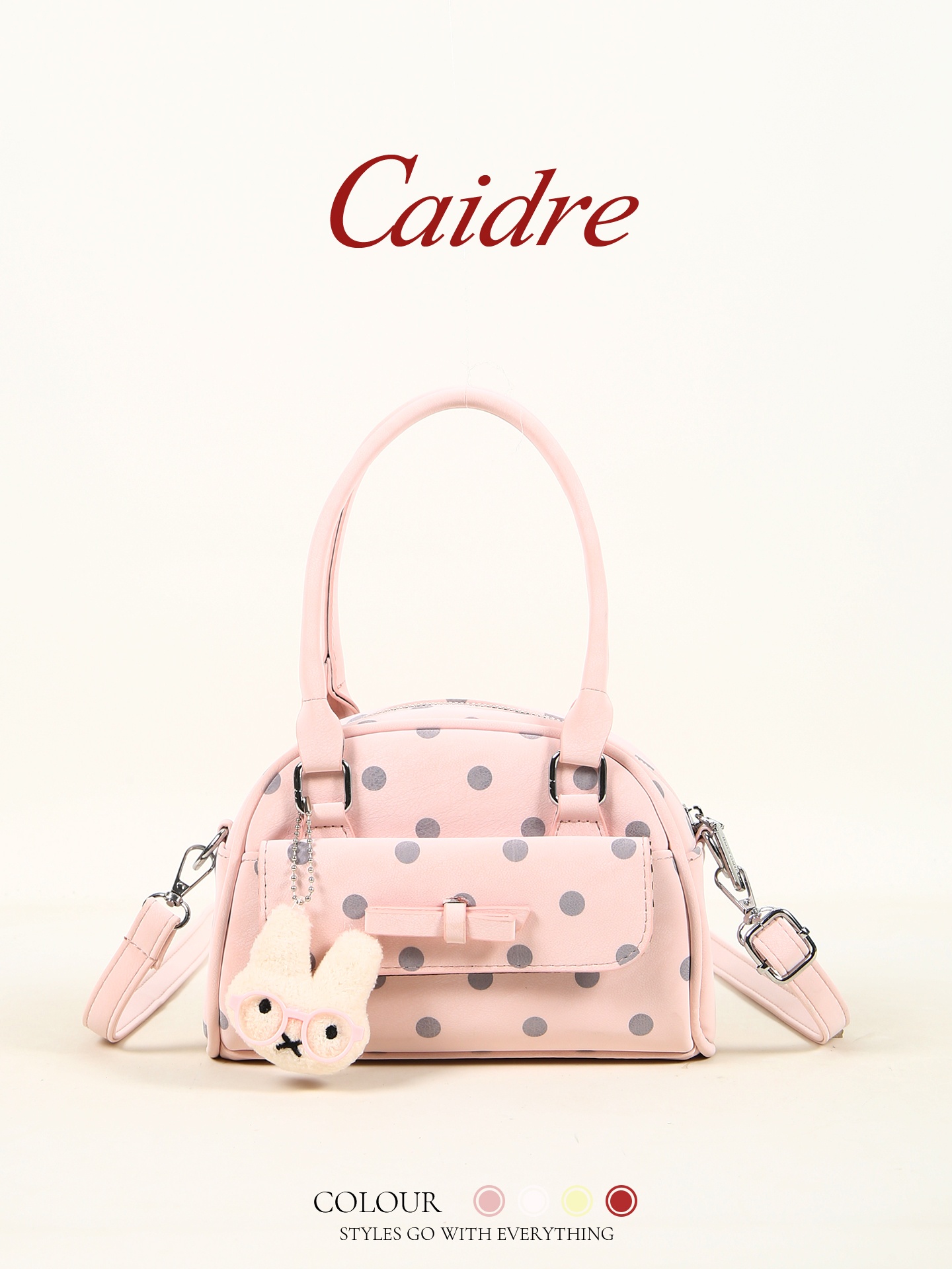 New Arrival Polka Dot Handbag  - Luxury Bags For Young Adults のレビューと価格