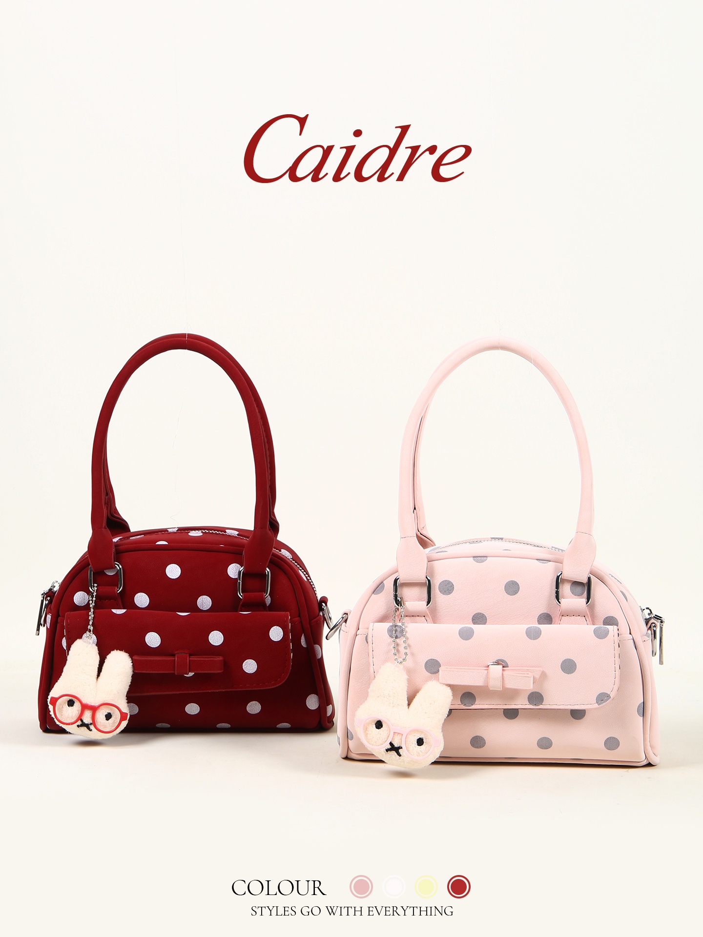 New Arrival Polka Dot Handbag  - Luxury Bags For Young Adults のレビューと価格