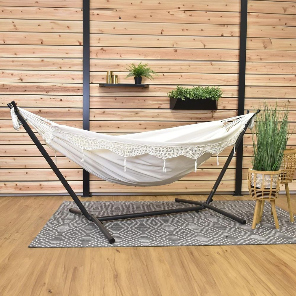 Luxury Double Cotton Hammock w - Luxury Bags Usa のレビューと価格