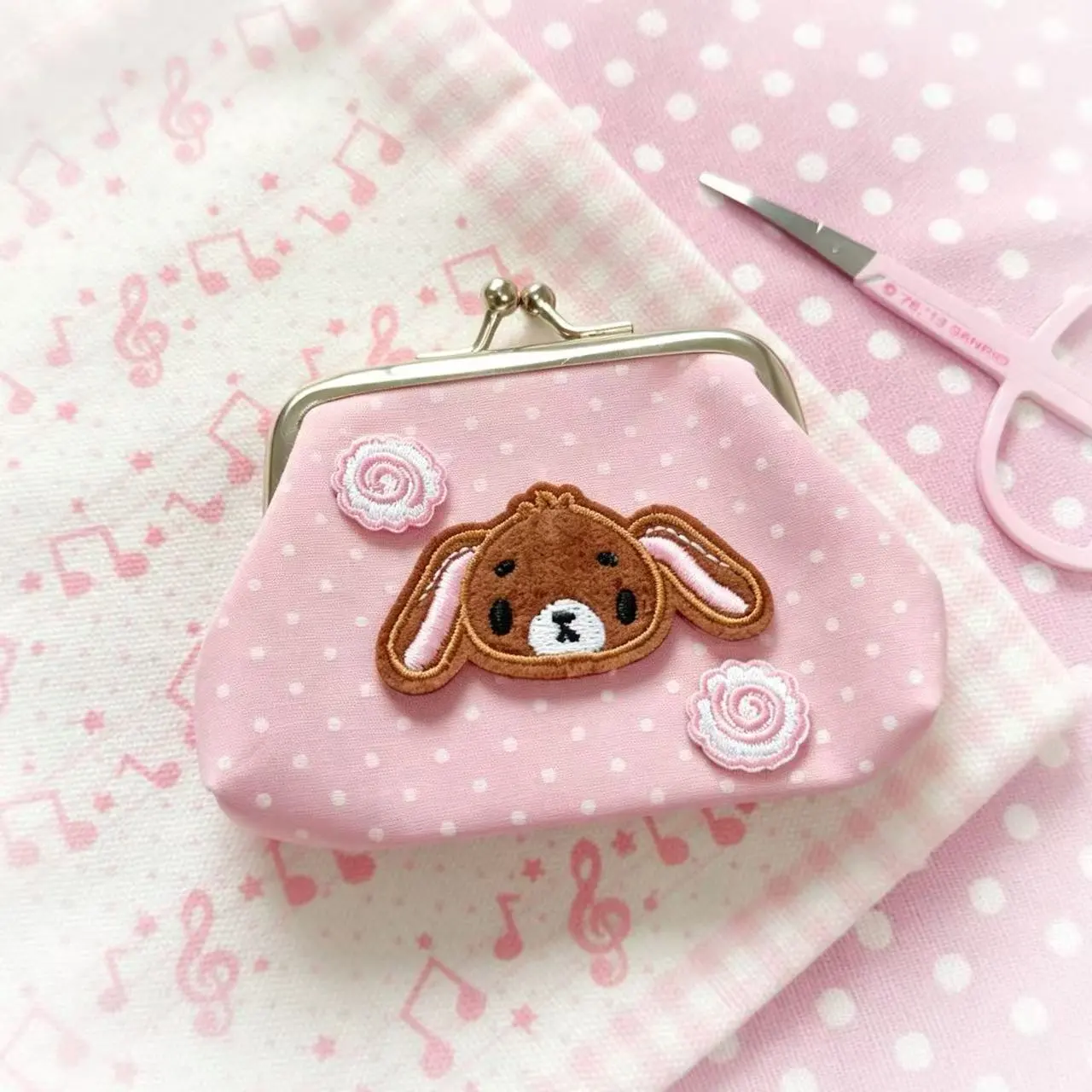 Sanrio Sugar Bunnies Mini Coin - Key Holder Leather Pouch のレビューと価格