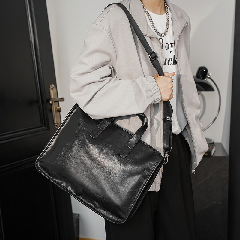 Casual Business Men's Handbag  - Luxury Bags For Laptop のレビューと価格