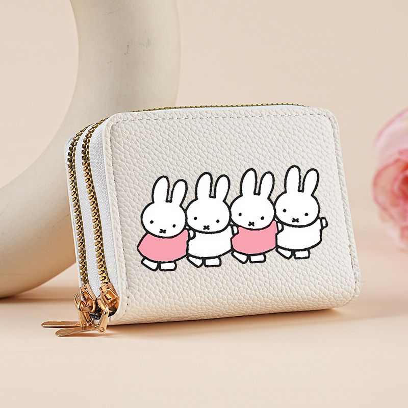 Kawaii Miffys Rabbit Short Wal - Key Holder Leather Pouch のレビューと価格