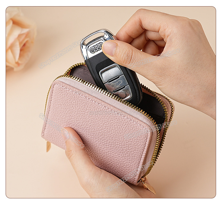 Kawaii Miffys Rabbit Short Wal - Key Holder Leather Pouch のレビューと価格