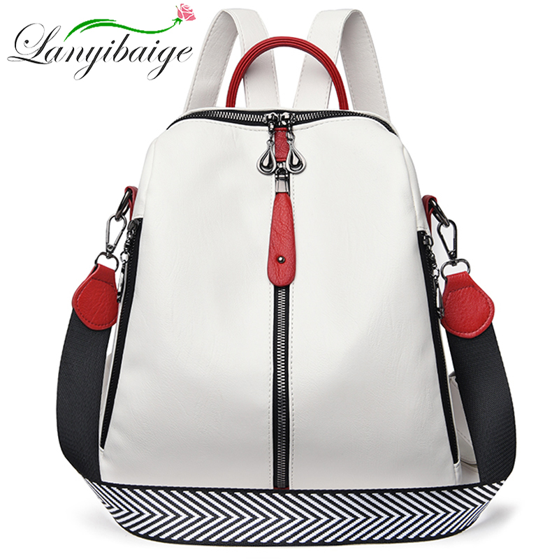 Fashion Backpack Women Soft Le - Key Holder Leather Pouch のレビューと価格