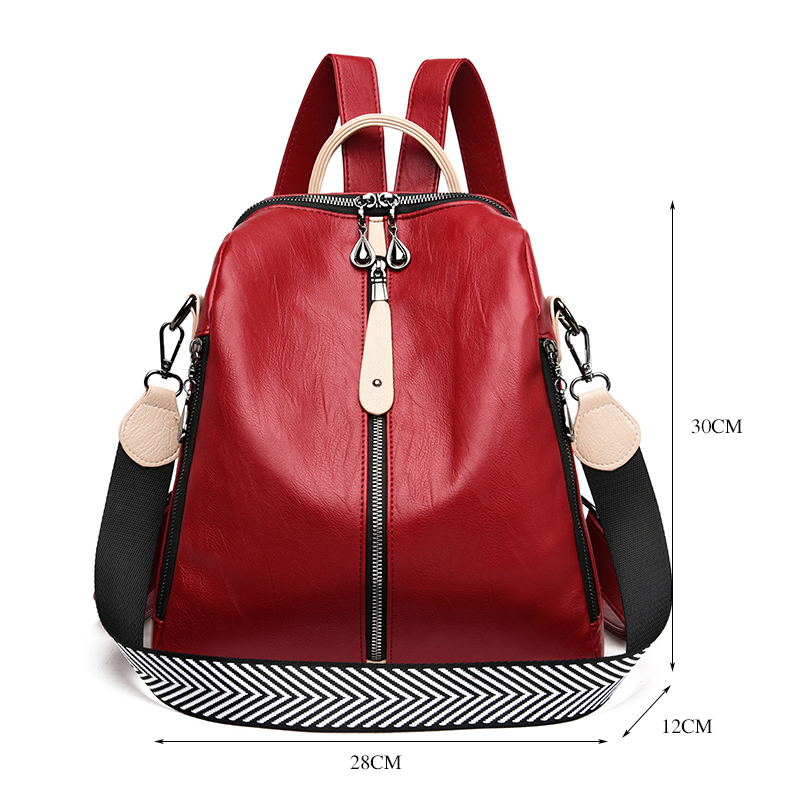 Fashion Backpack Women Soft Le - Key Holder Leather Pouch のレビューと価格