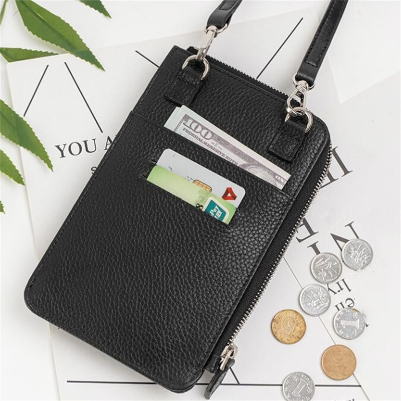 Fashion Genuine Leather Phone  - Luxury Bags For Women のレビューと価格
