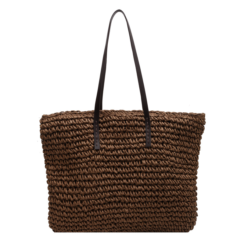 Straw Woven Tote Bags Casual L - Luxury Bags Big のレビューと価格