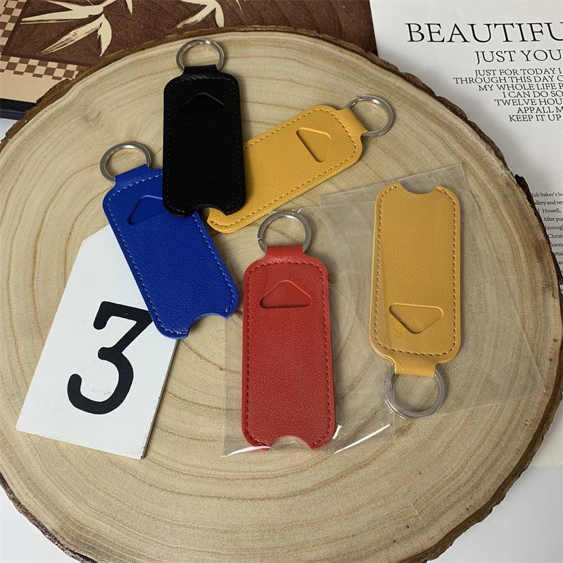 Holder Portable Lip Balm Bottl - Key Holder Leather Pouch のレビューと価格