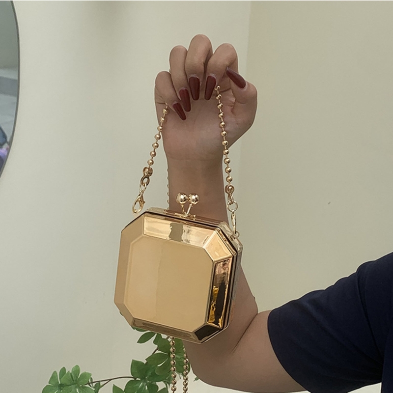 Mini Luxury Gold Party Evening - Luxury Bags For Women のレビューと価格
