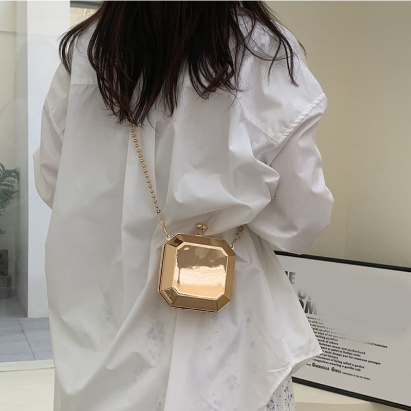 Mini Luxury Gold Party Evening - Luxury Bags For Women のレビューと価格