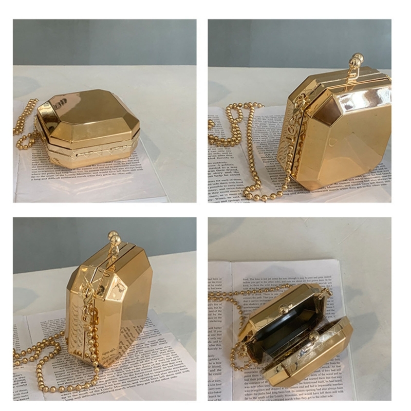 Mini Luxury Gold Party Evening - Luxury Bags For Women のレビューと価格