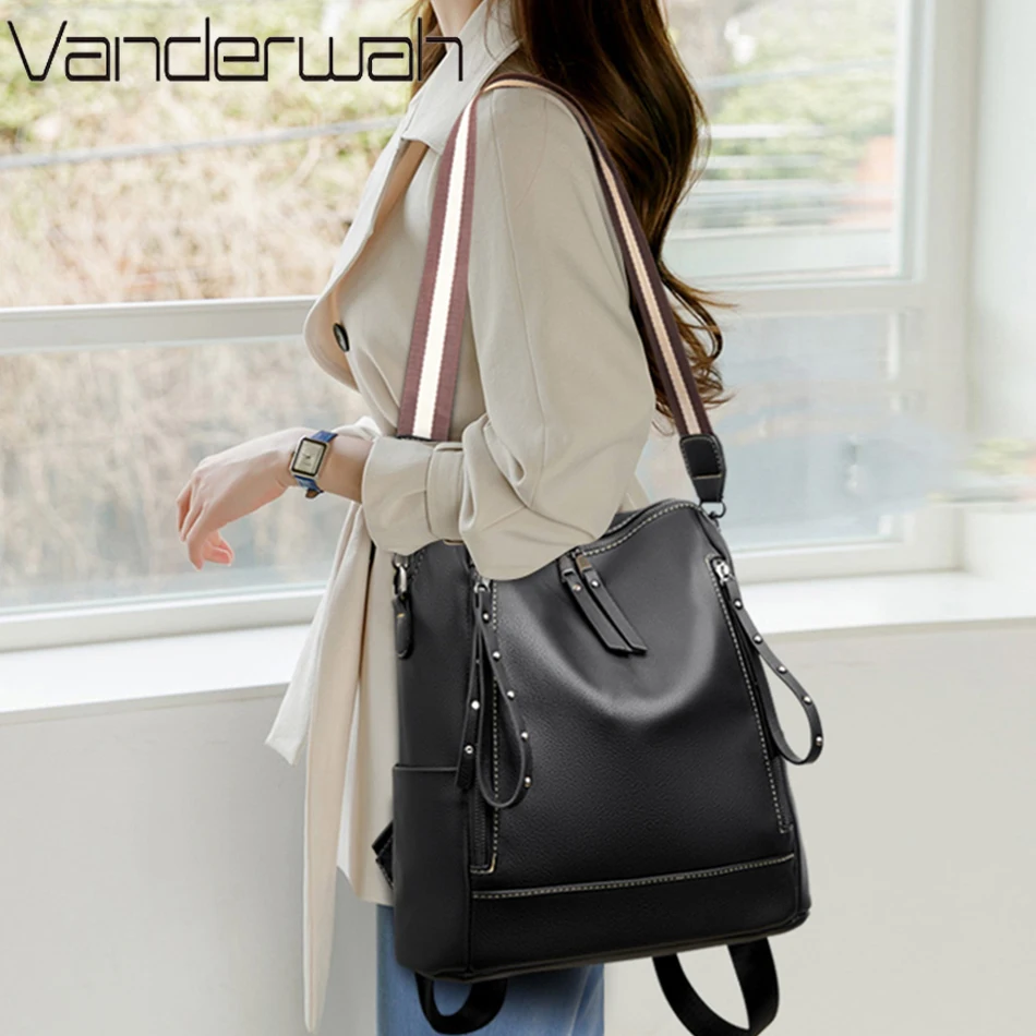 Brand Luxury Backpacks Soft Le - Luxury Bags Brands For Women のレビューと価格
