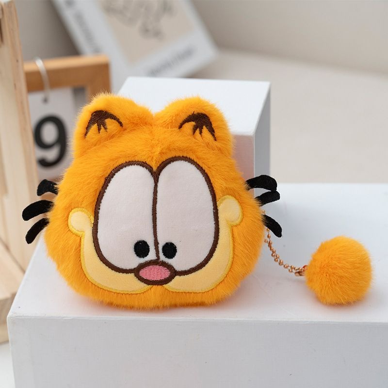 Kawaii Garfield Plush Key Ring - Accordion Wallet Zip のレビューと価格