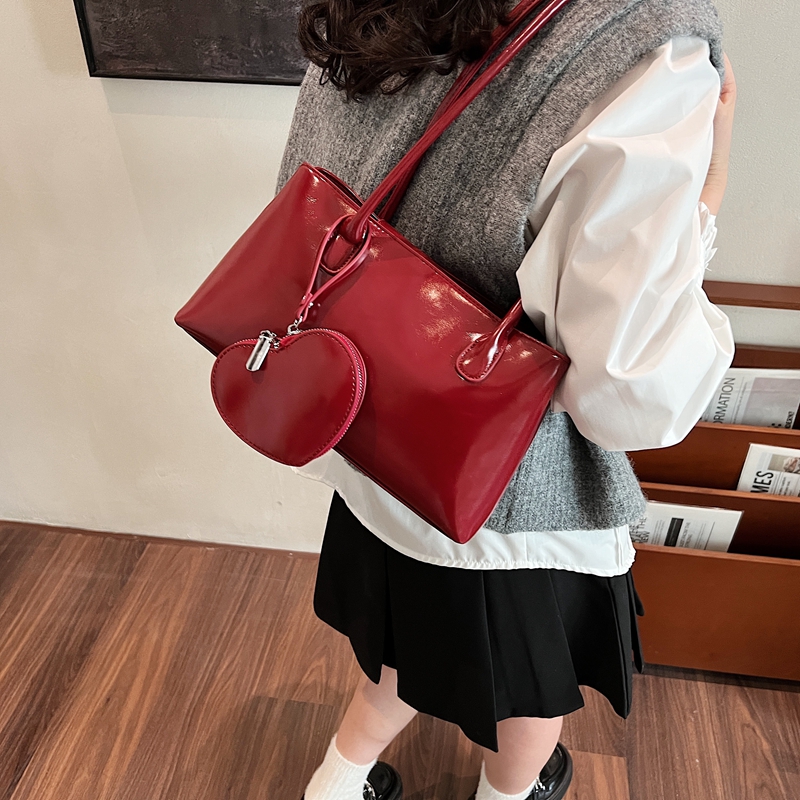 Women's Patent Faux Leather To - Luxury Bags Quiet のレビューと価格
