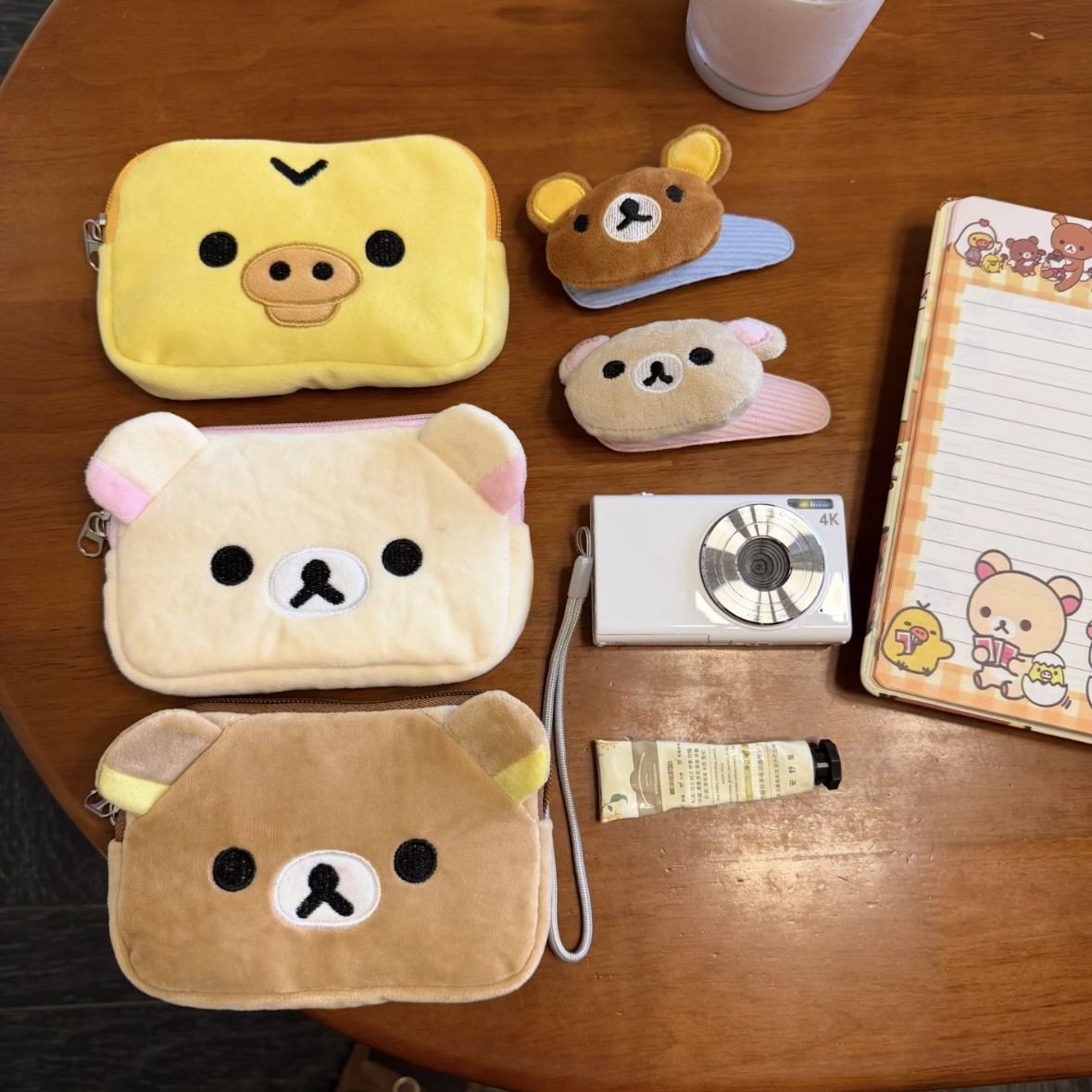Kawaii Rilakkumas Coin Purse W - Accordion Wallet Zip のレビューと価格