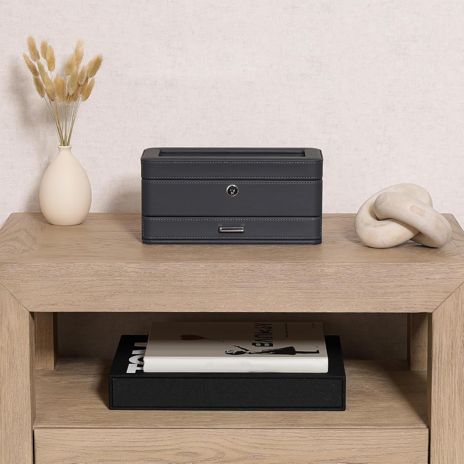 Luxury 4-Slot Watch Box with V - Luxury Bags For Women のレビューと価格