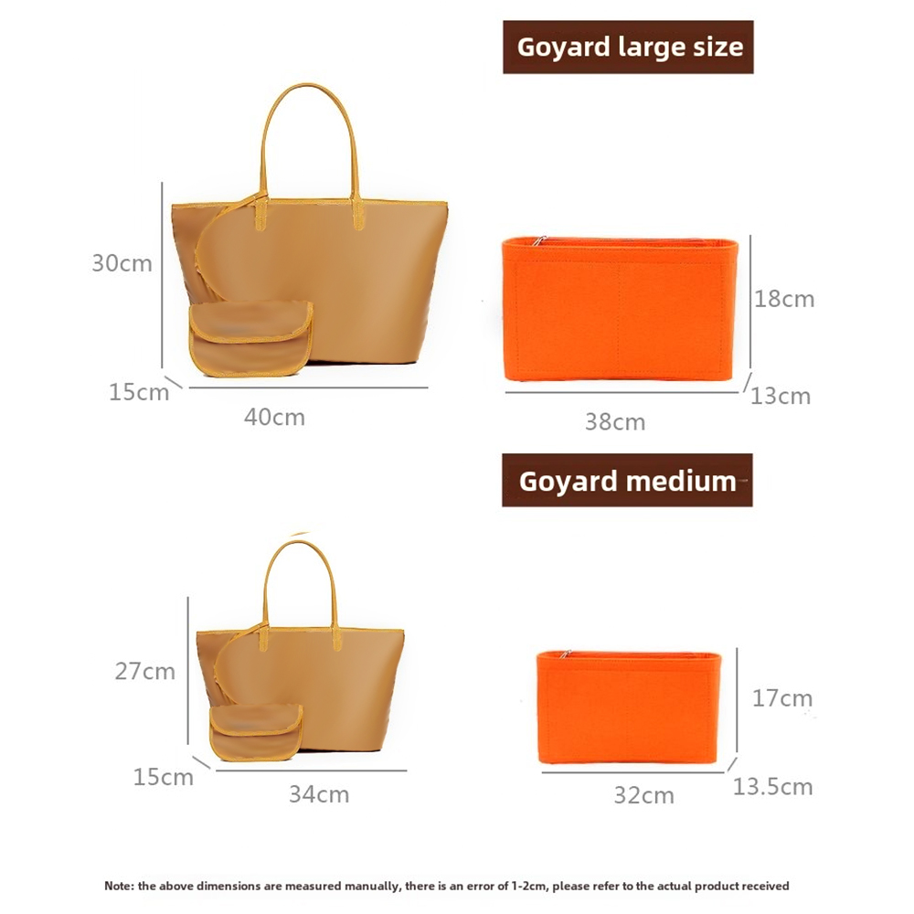 Felt Insert Bag Cosmetic Organ - Luxury Bags Goyard のレビューと価格