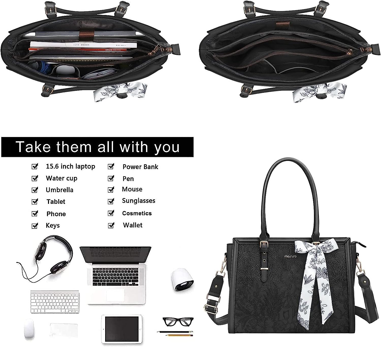 Laptop Bag for Women Luxury PU - Luxury Bags For Laptop のレビューと価格
