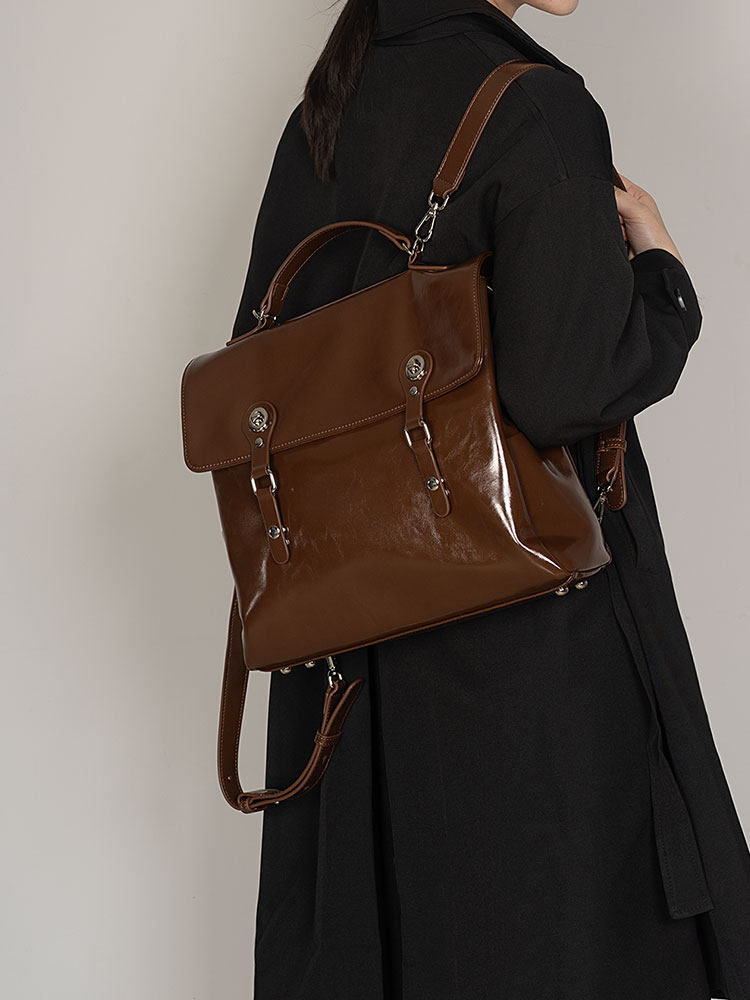 2026 Fashion New College Style - Top Handle Patent Bag のレビューと価格