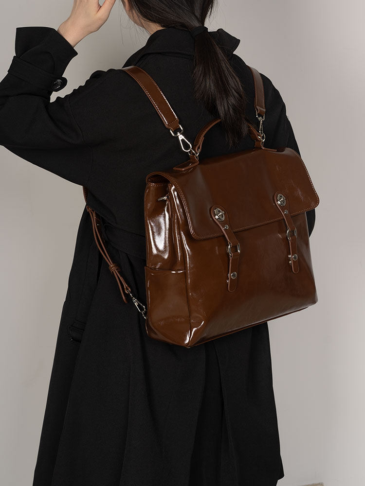 2026 Fashion New College Style - Top Handle Patent Bag のレビューと価格