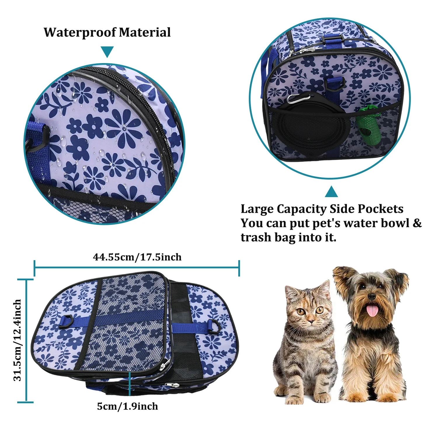 Soft-Sided Pet Carrier In USA  - Luxury Bags Usa のレビューと価格
