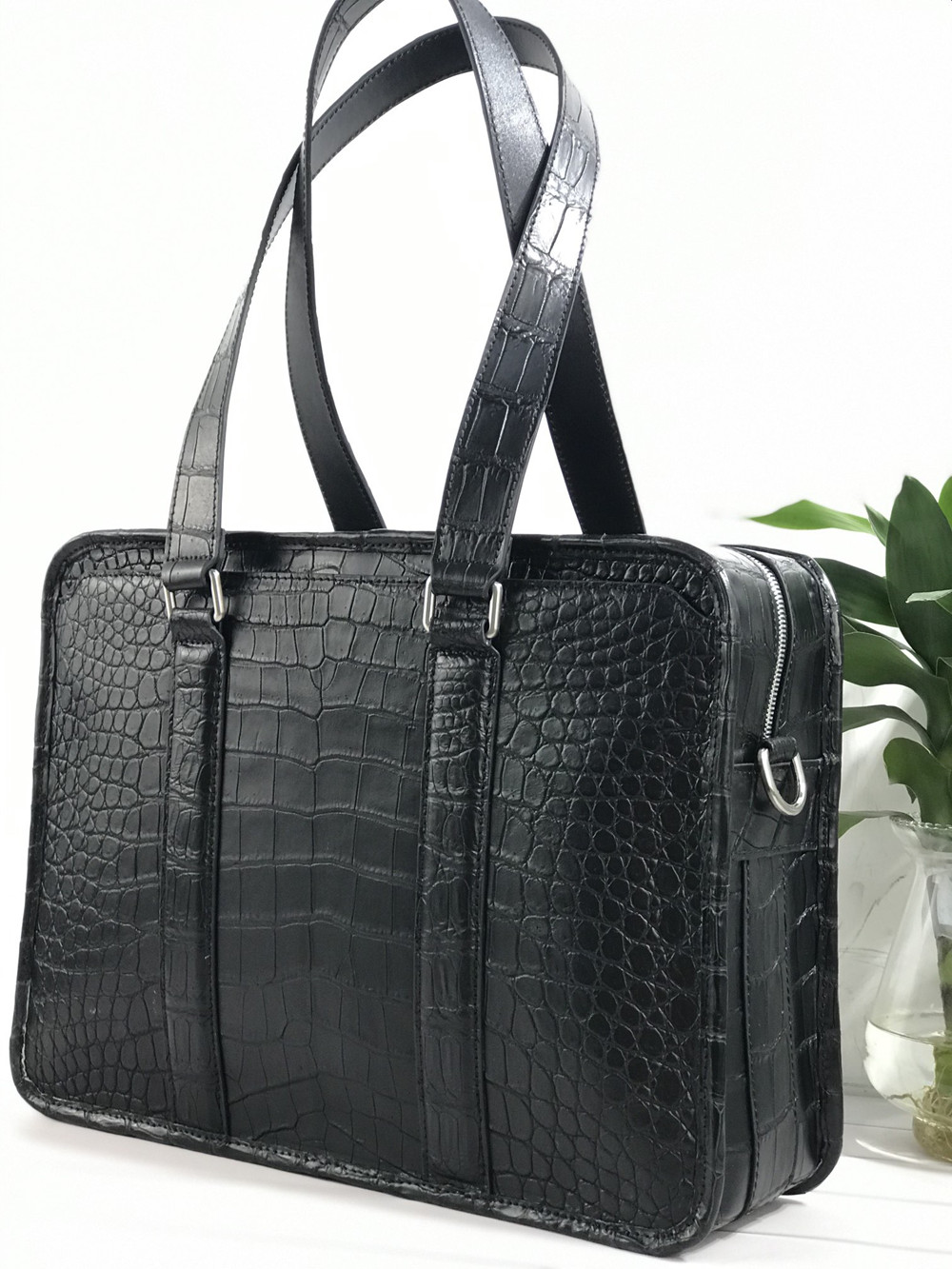 New crocodile leather laptop b - Luxury Bags For Laptop のレビューと価格