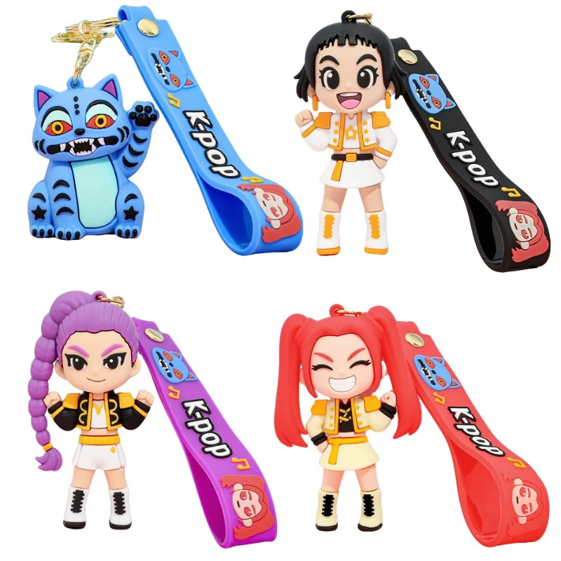 Hot Cartoon Anime Cute Keychai - Accordion Wallet Zip のレビューと価格