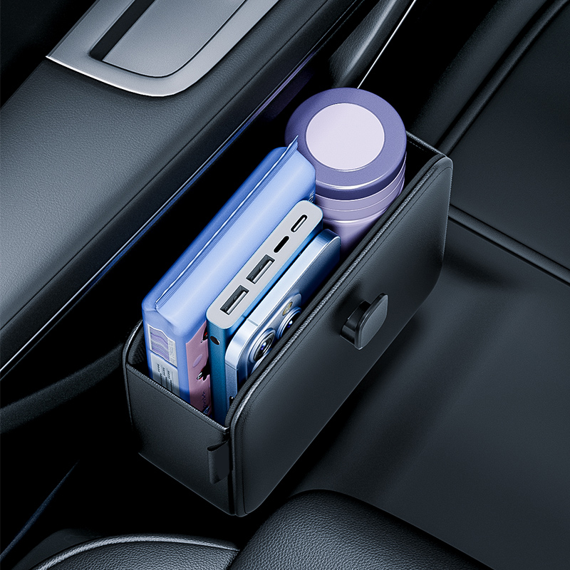 Car Door Storage Pockets Hangi - Key Holder Leather Pouch のレビューと価格