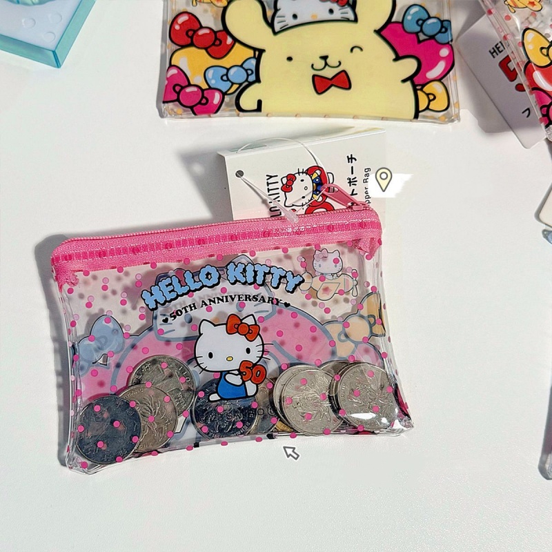Kawaii Sanrio Hello Kitty Kuro - Accordion Wallet Zip のレビューと価格
