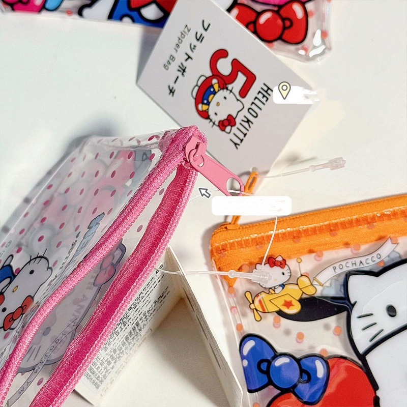 Kawaii Sanrio Hello Kitty Kuro - Accordion Wallet Zip のレビューと価格