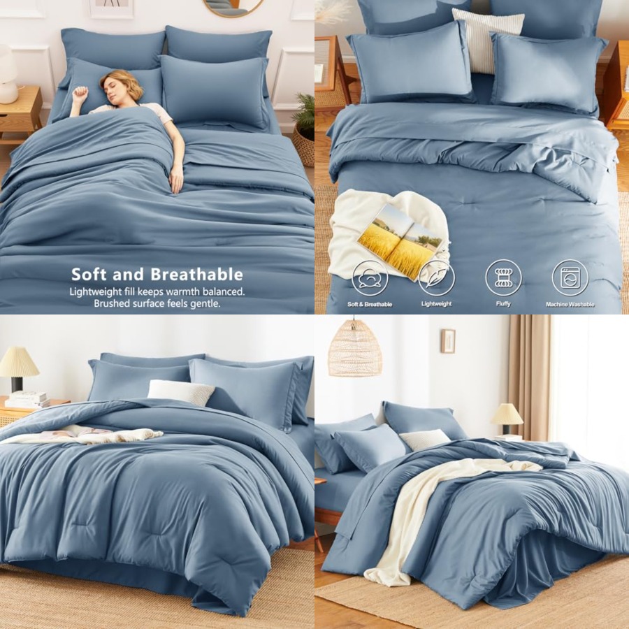 Size Comforter Sets - 7 Pieces - Luxury Bags For Women のレビューと価格