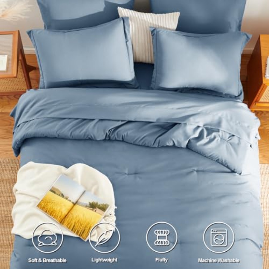 Size Comforter Sets - 7 Pieces - Luxury Bags For Women のレビューと価格