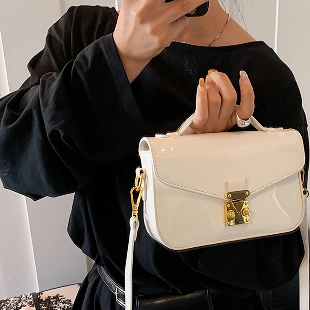 2026 Luxury Square Shoulder Ba - Top Handle Patent Bag のレビューと価格