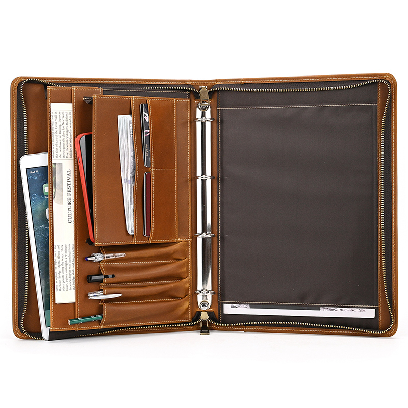 Crazy Horse leather Ipad case  - Luxury Bags For Laptop のレビューと価格